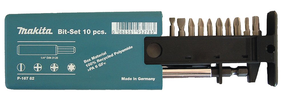 Sukimo antgalių komplektas MAKITA , (magn. laikiklis; 0.6;1.2;PH2;PZ1;PZ2;PZ3;T15;25