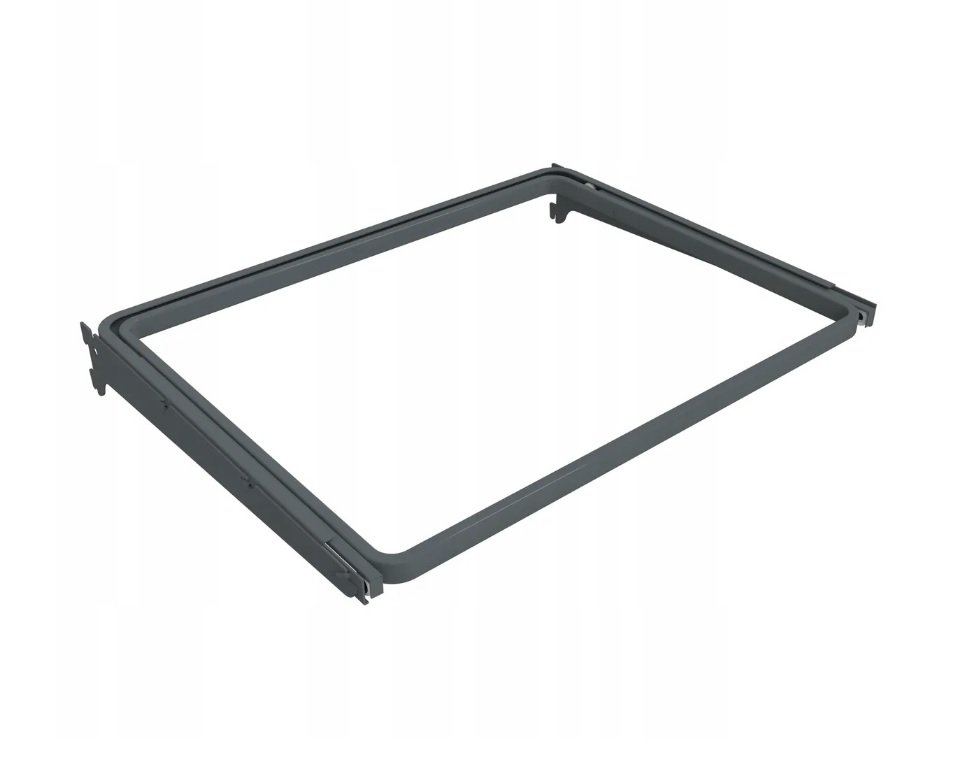 Ištraukiamas rėmas krepšiui INTEGRI, ARWI SZ, su bėgeliais, spl. antracito, 572x426 mm, DMX 573411