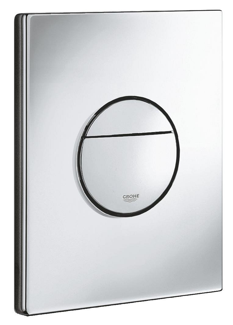 Nuleidimo mygtukas GROHE SAIL, 197 x 156 mm, potinkiniam klozeto rėmui, chromo spalva, 38965000
