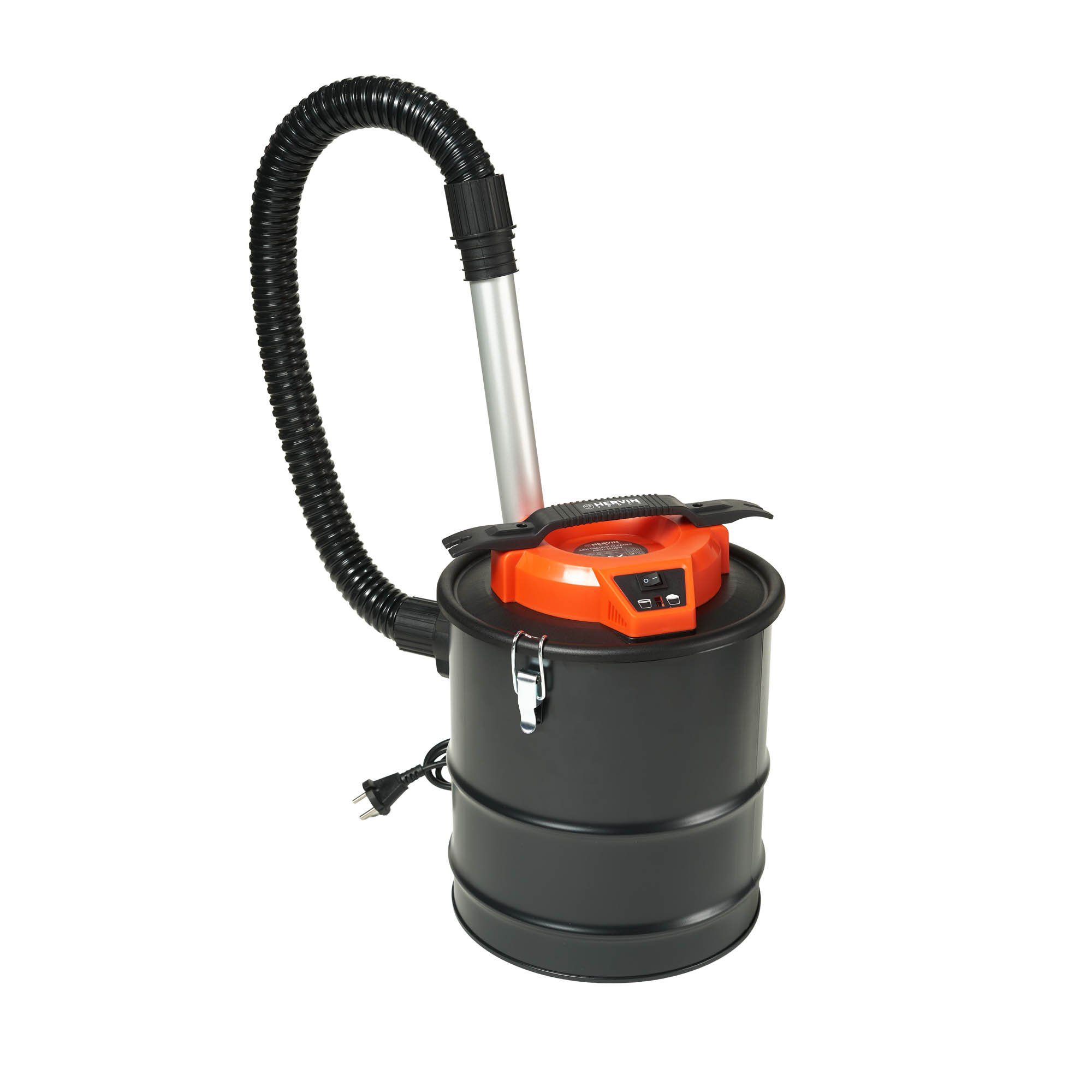Pelenų siurblys HERVIN TOOLS, 1200W, 18Kpa, talpa 15L, 2 filtrai, ASVC-1200W