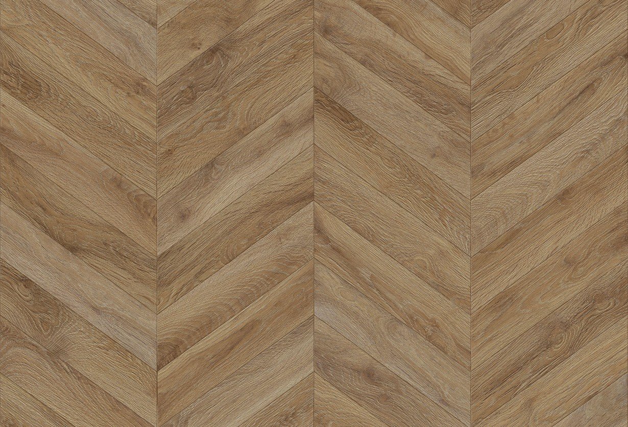 PVC grindų danga EVOLUTION Chevron-5, 3 m pločio, 2,7 mm storio, dėvimasis sluoksnis 0,2 mm, polivinilchloridas, Serbija