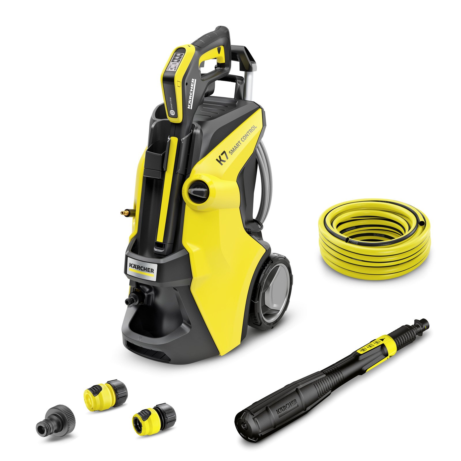 Aukšto slėgio plovykla KARCHER K 7 Smart Control Flex WSK EU, slėgis iki 180 bar, vandens srautas 600 l/h, galia 3 kW, 1.317-343.0