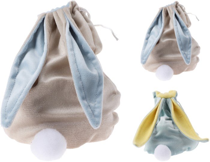 Dovanų maišelis Triušis, 19 x 45 cm, 2 skirtingos sp.