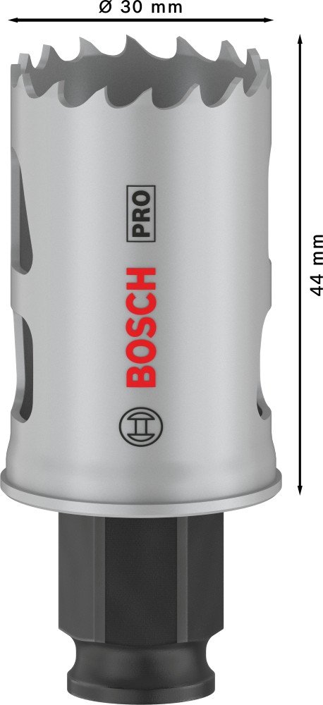 Grąžtas-karūna BOSCH Bi-metal Progressor, 30 mm