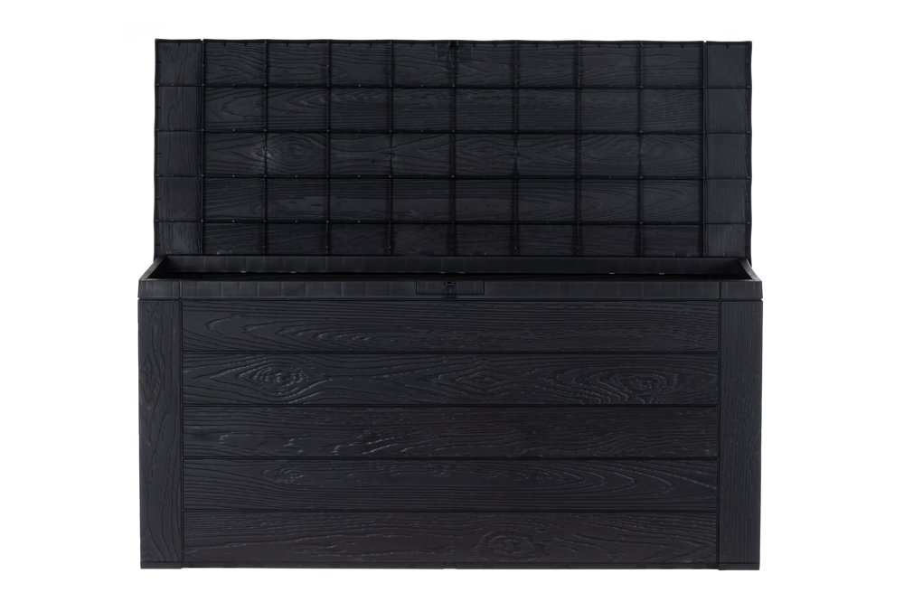 Plastikinė sodo dėžė, 300 l, 120 x 46 x 58 cm, antracito sp.