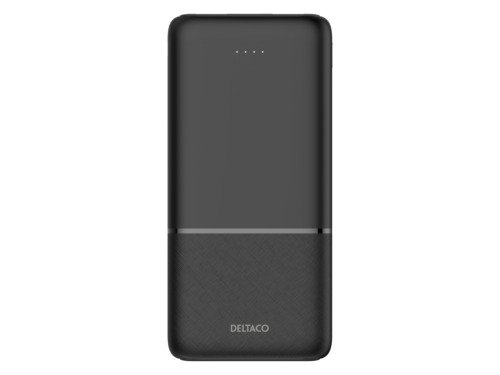 Nešiojamas įkroviklis Power Bank DELTACO PB-C1007, 10000 mAh, 2xUSB-A 18 W, 1x USB-C PD 20 W