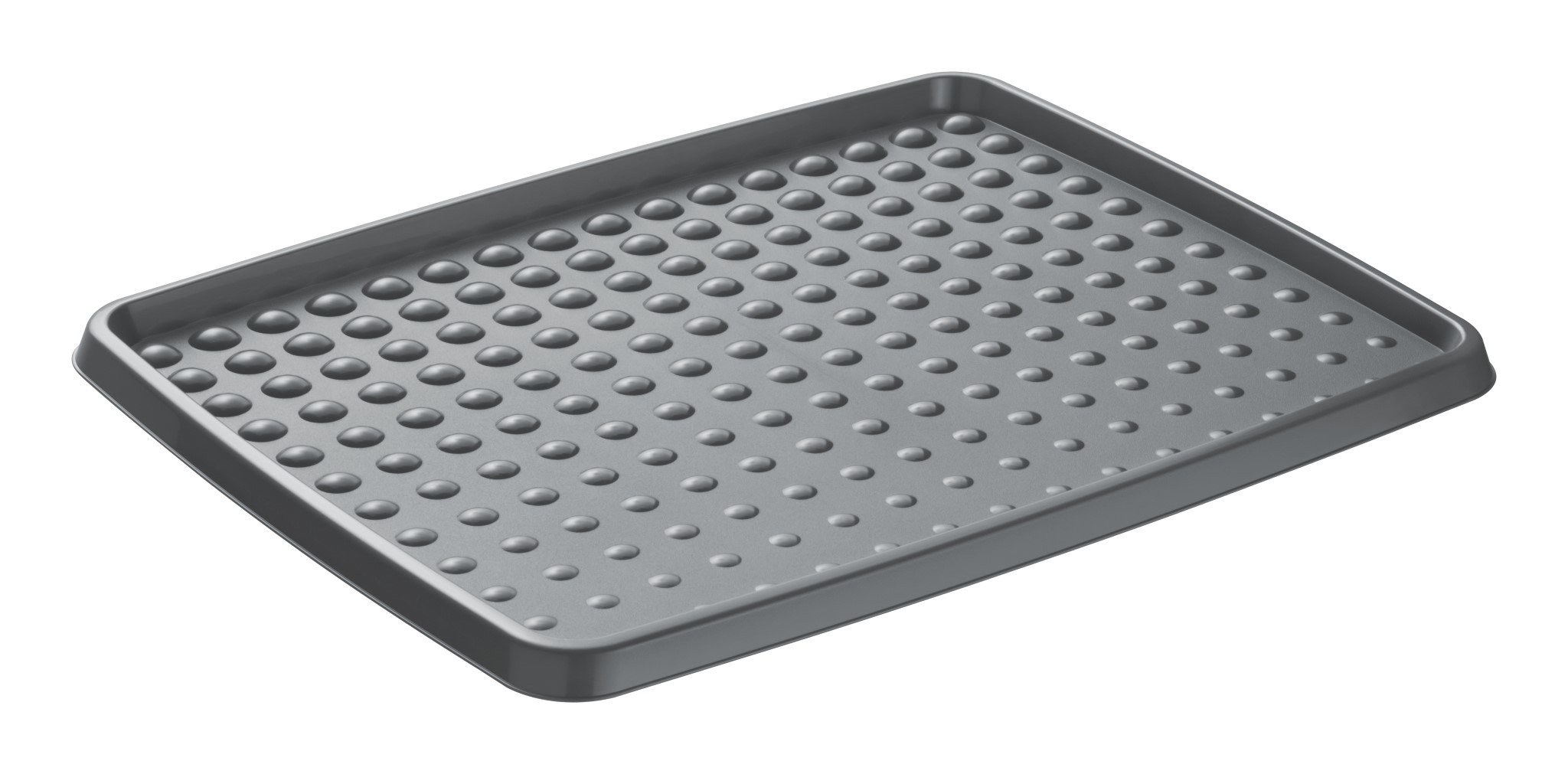 Batų padėklas ROTHO Drops, antracito sp., 48 x 37 cm