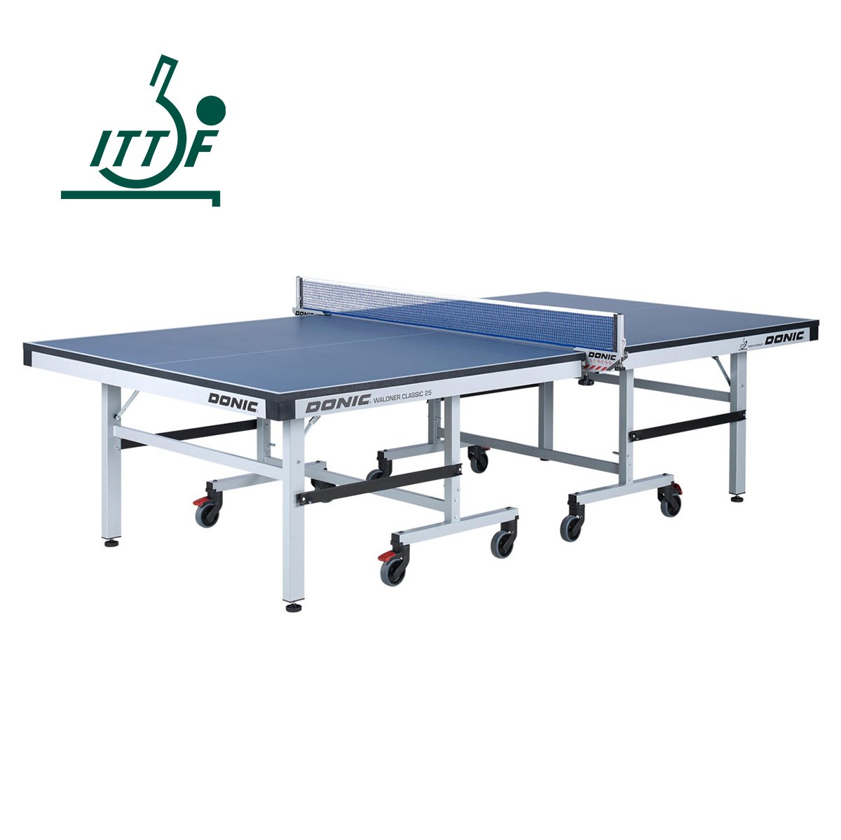 Teniso stalas DONIC Waldner Classic 25 Indoor ITTF, 25 mm, blue