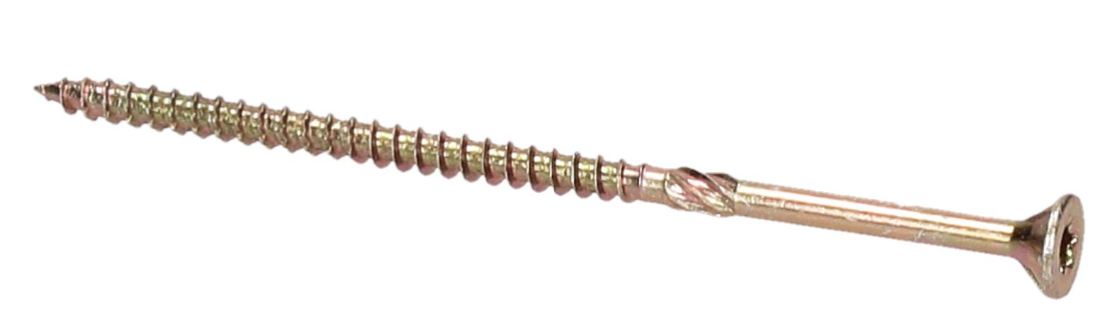 Medsraigčiai KOELNER, 4 x 50 mm, įleidžiama galva, cinkuoti, 16 vnt., TORX