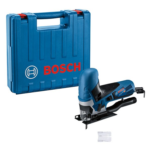 Elektrinis siaurapjūklis BOSCH Professional GST 90 E, galia 650 W, dulkių nusiurbimo galimybė, lagamine