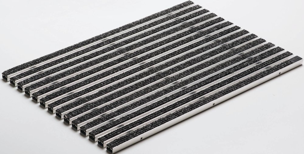 Batų valymo grotelės ACO Vario 2.0, 100 x 50 cm, veltinio juostelių grotelės, antracito spalva, 3008435