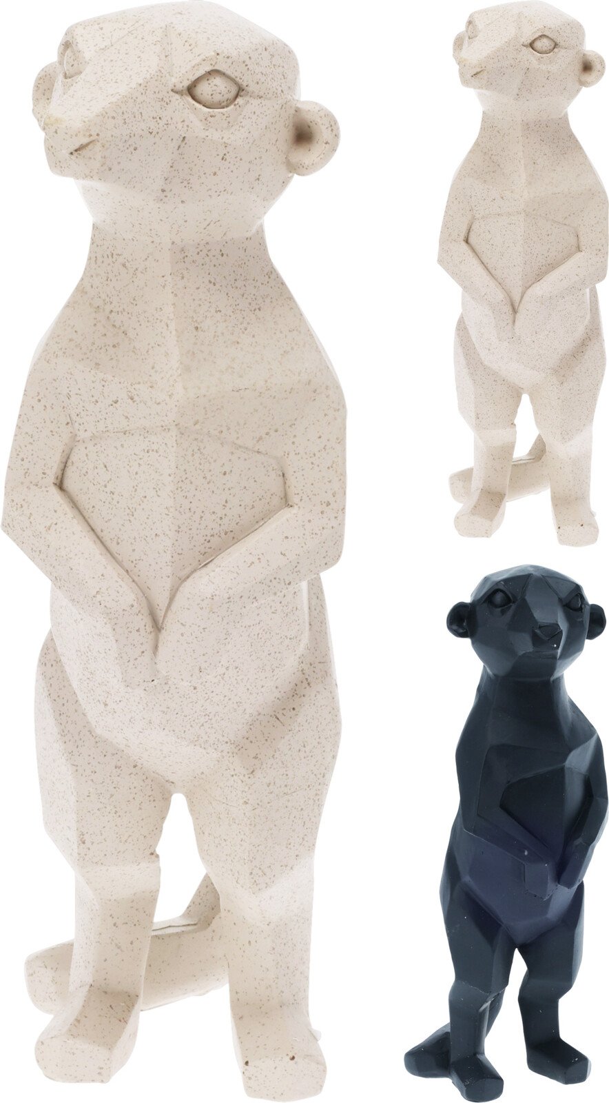 Sodo dekoracija Surikata, 2 skirtingų sp., 12 x 8,5 x 27 cm.