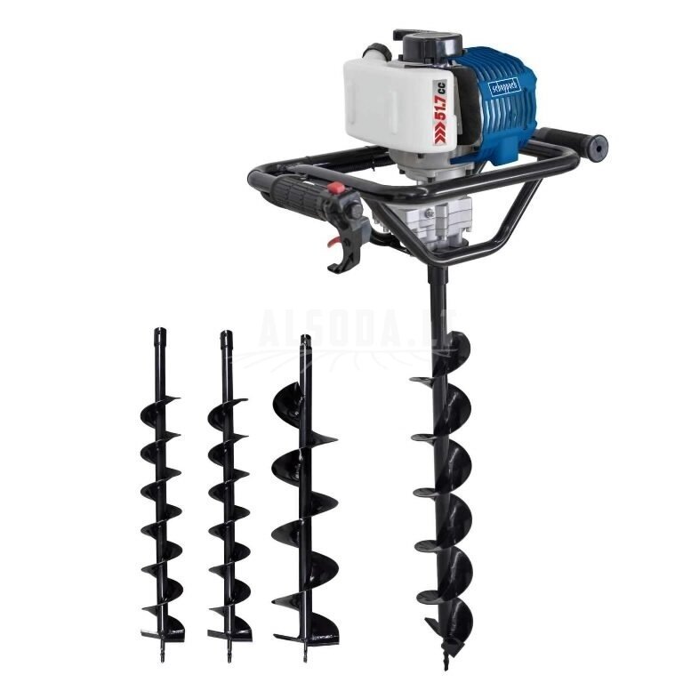 Žemės grąžtas SCHEPPACH EB1700, 1.77 HP, D100/150/200 mm