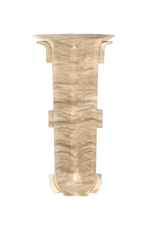 Grindjuostės vidinis kampas KORNER Siena Nr.822, spl. ąžuolas "Classic", 2 vnt.