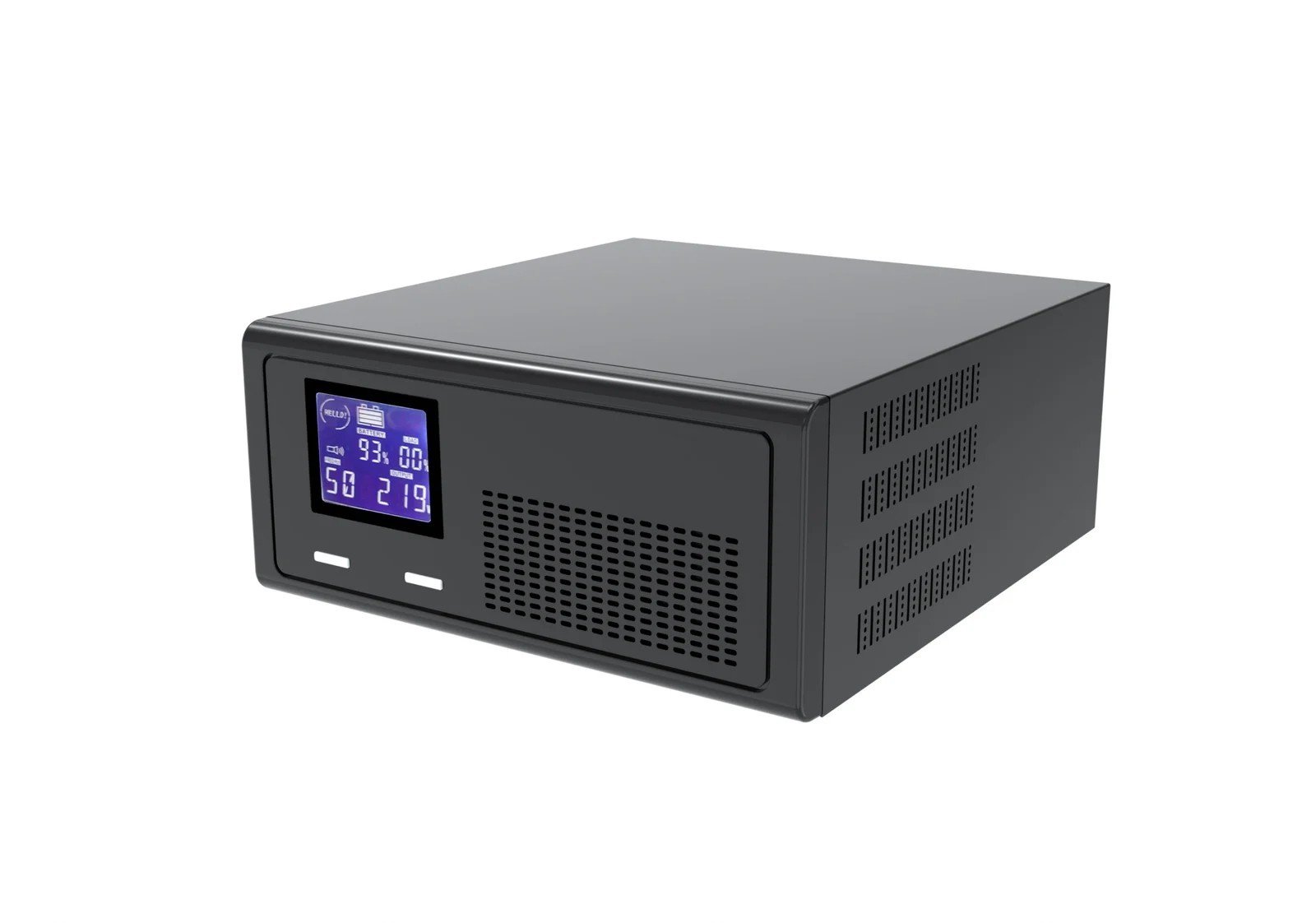 Nepertraukiamo maitinimo įrenginys EAST UPS 1000W INVERTER, galia 1000W, LCD, tikras sinusas, max 40A, tinka cirkuliaciniam siurbliui