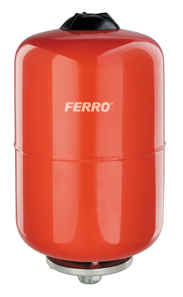 Išsiplėtimo indas šildymo sistemai, kabinamas, 50L, 8 bar, EPDM membrana, raudona sp., CO50W