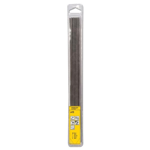 Plieno suvirinimo elektrodai STANLEY HB R, anglinis ir mažai legiruotas, 2,5 mm, 11 vnt.