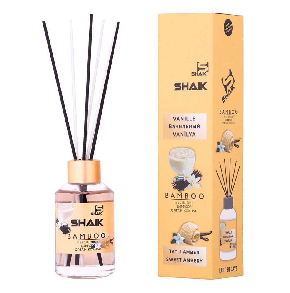 Namų kvapas SHAIK Vanilla, vanilės aromato, 115 ml