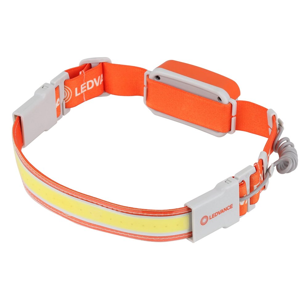 Galvos LED žibintuvėlis įkraunamas LEDVANCE, 3W COB + 16 SMD RED, 100-300lm, 1000lm, 39x171x212 mm, IP20