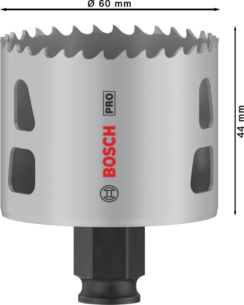 Grąžtas-karūna BOSCH Bi-metal Progressor, 60 mm