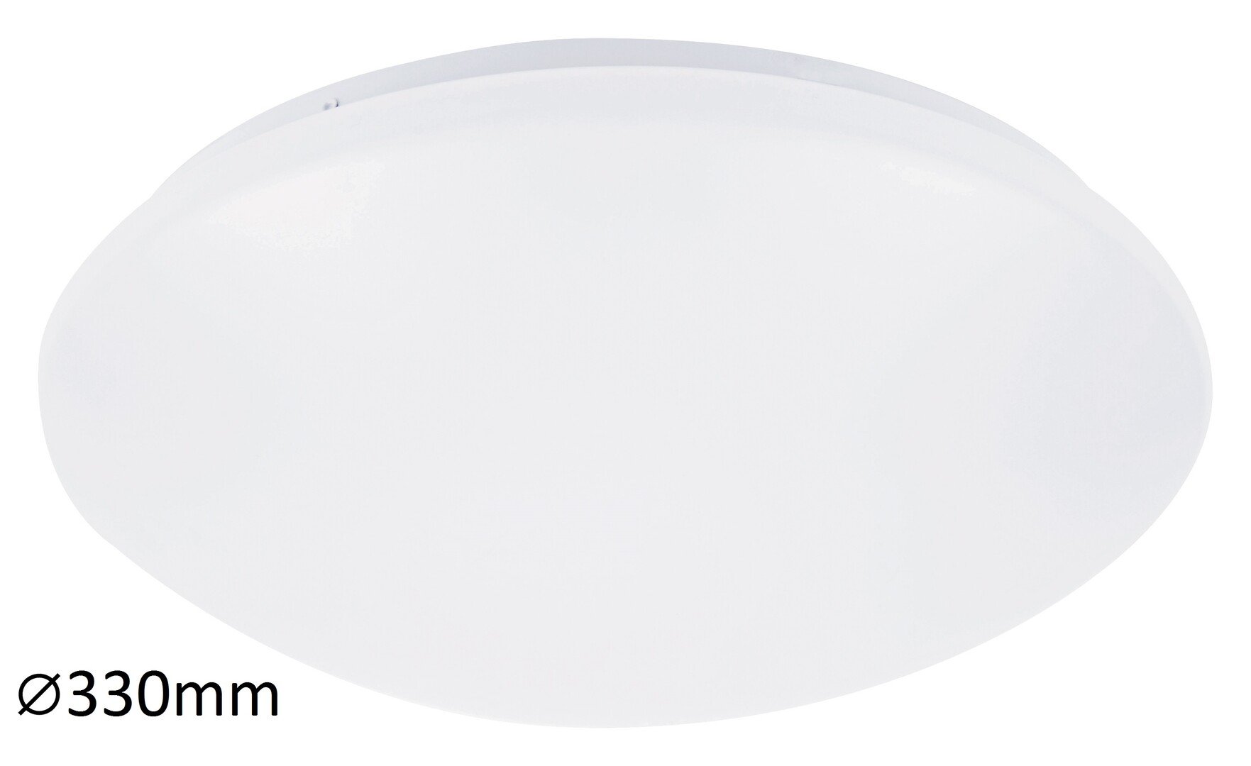 Lubinis LED šviestuvas RABALUX Lucas 3435, 18W, 1350lm, 4000K, skersmuo 330 mm, IP20, baltos spalvos