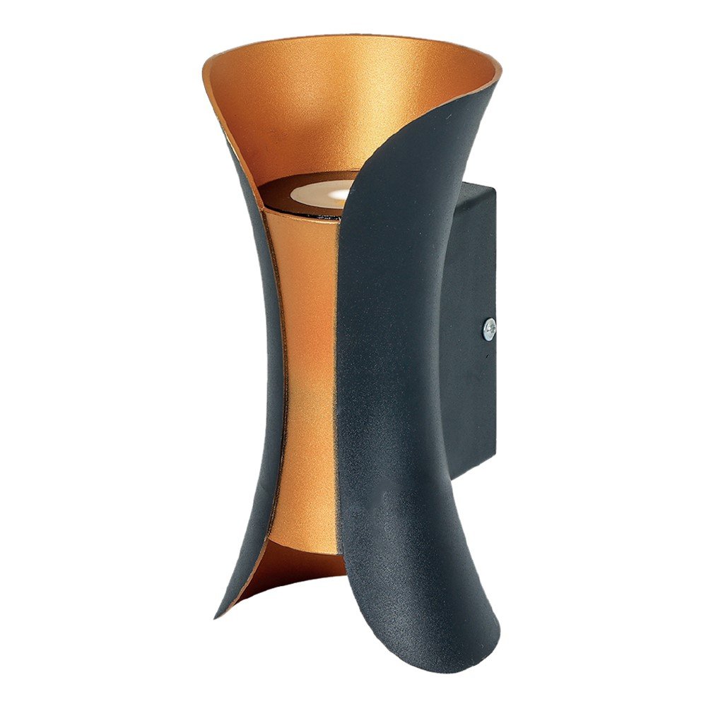Šviestuvas ORRO Wl636, sieninis, lauko, LED, 6 W, 270 lm, 4000 K, IP54