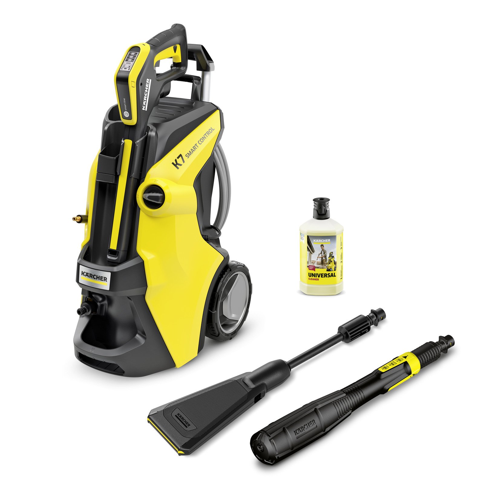 Aukšto slėgio plovykla KARCHER K 7 Smart Control Flex, eco Booster EU, slėgis iki 180 bar, vandens srautas 600 l/h, galia 3 kW, 1.317-344.0