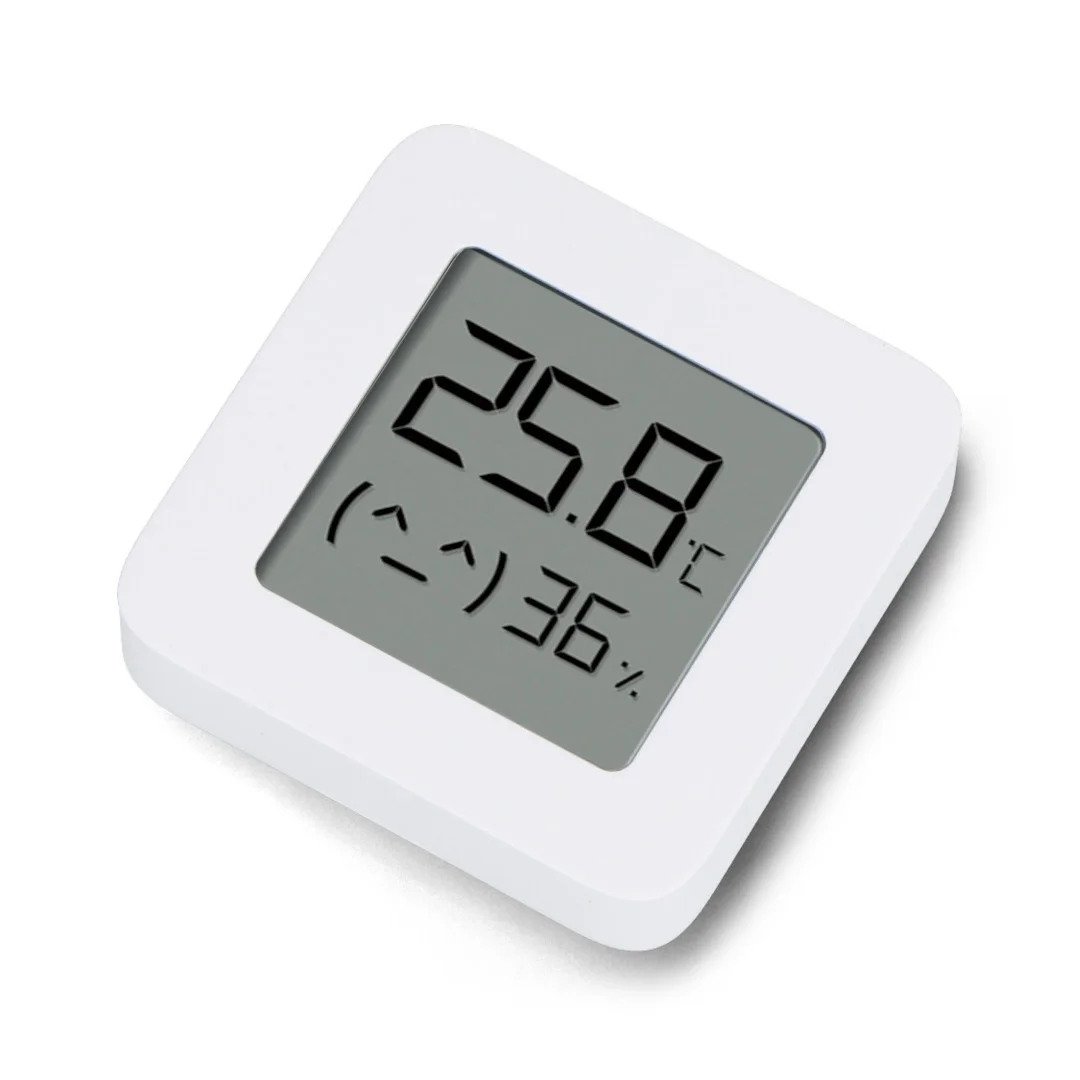 Išmanusis valdiklis su temperatūros bei drėgmės steb. XIAOMI Mi 2, naudojamas per Mi Home programėlę, baltos sp., NUN4126GL