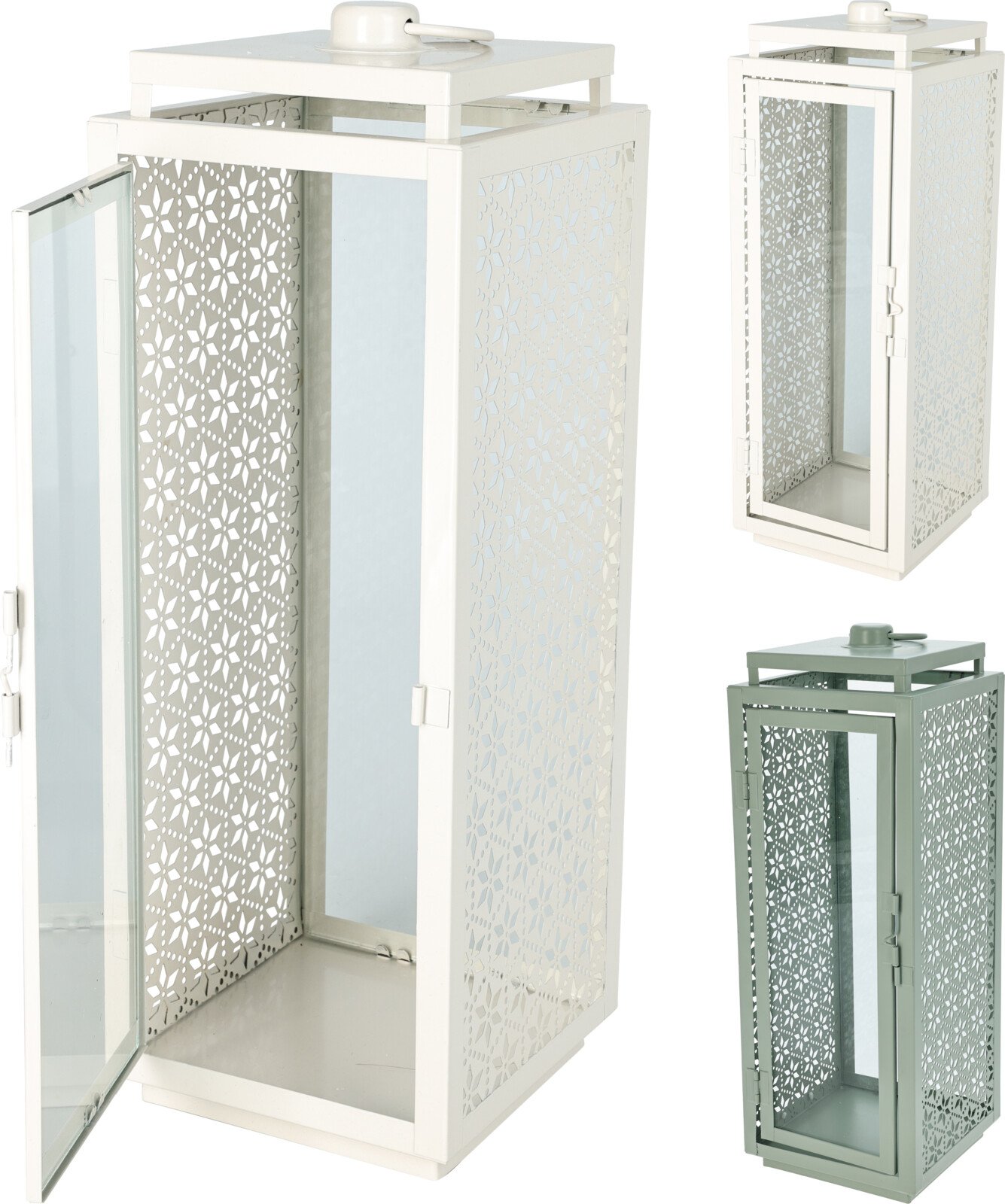 Žibintas, 14,5 x 39 cm, 2 skirtingų spalvų