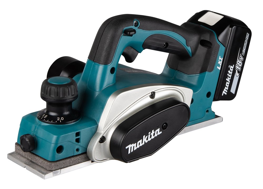 Akumuliatorinis oblius MAKITA DKP180Z, 18 V, be akumuliatorių ir kroviklio