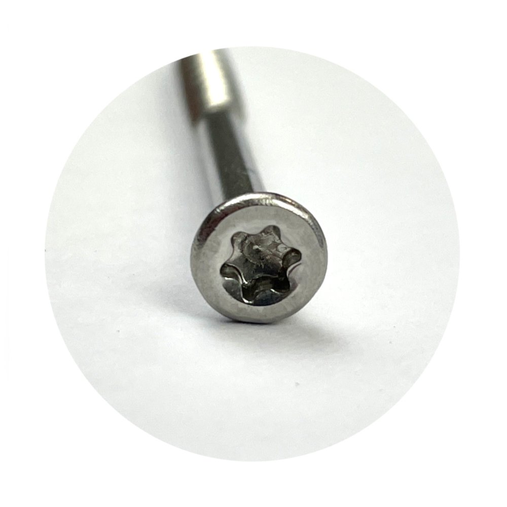 Terasiniai medsraigčiai FASTSHIFTER, 4,8 x 65 mm, A2 nerūd. plieno, 200 vnt.