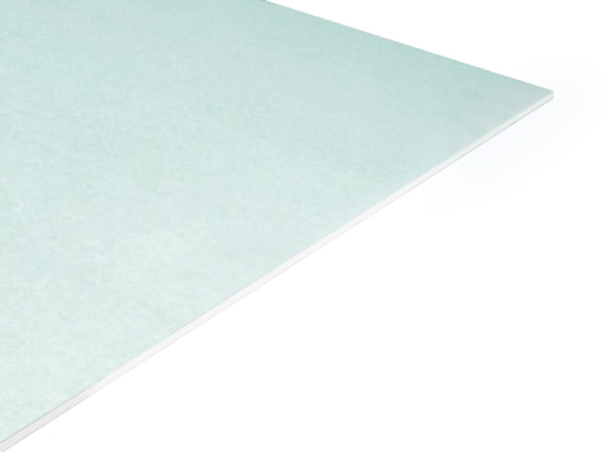 Gipso kartono plokštė NORGIPS GKPI Mini AK, impregnuota, atspari vandeniui, matmenys 1300 x 900 x 12,5 mm, 1vnt - 1,17 m2, A340270024