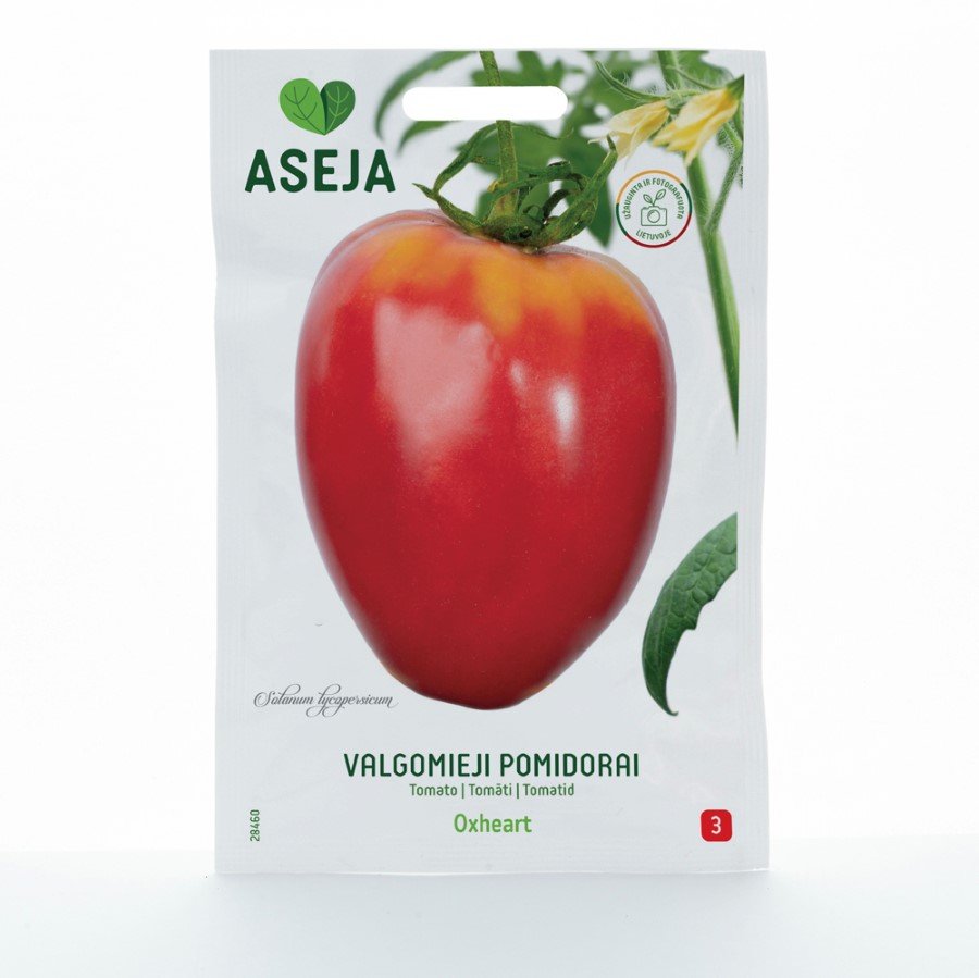 Valgomieji pomidorai Oxheart ASEJA, 0,2 g, 28460(3)