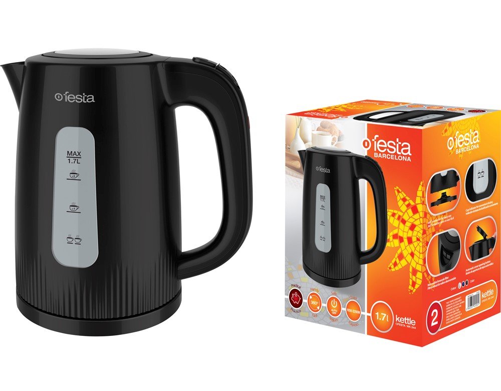 Elektrinis virdulys OFESTA WK 244 Practical, 1,7 l, 2200 W