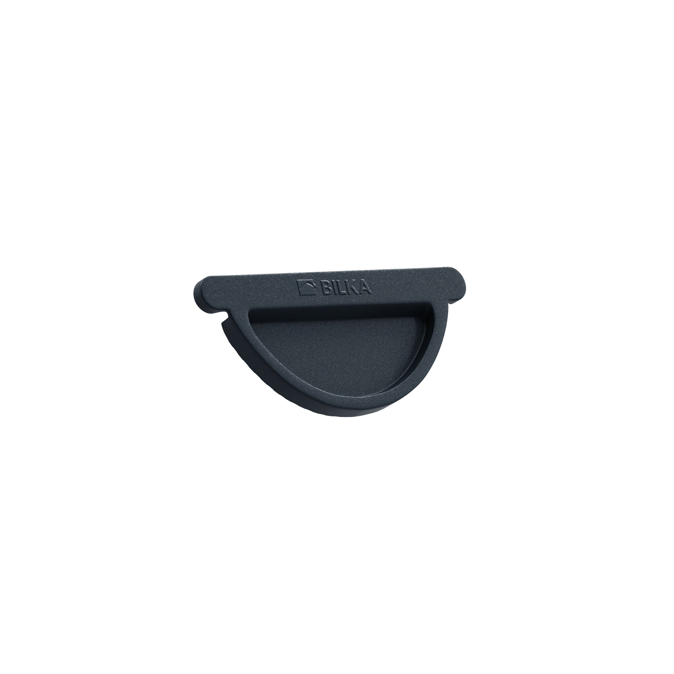Latako dangtelis BILKA, universalus, skersmuo 125 mm, antracito pilka spalva, RAL7016, matinė