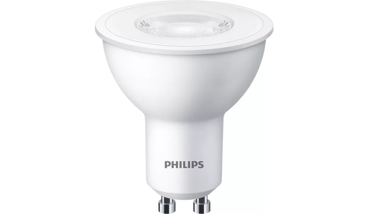 LED lemputė PHILIPS, 4,7W, GU10, WW, 2700K, 220-240V, 400 lm