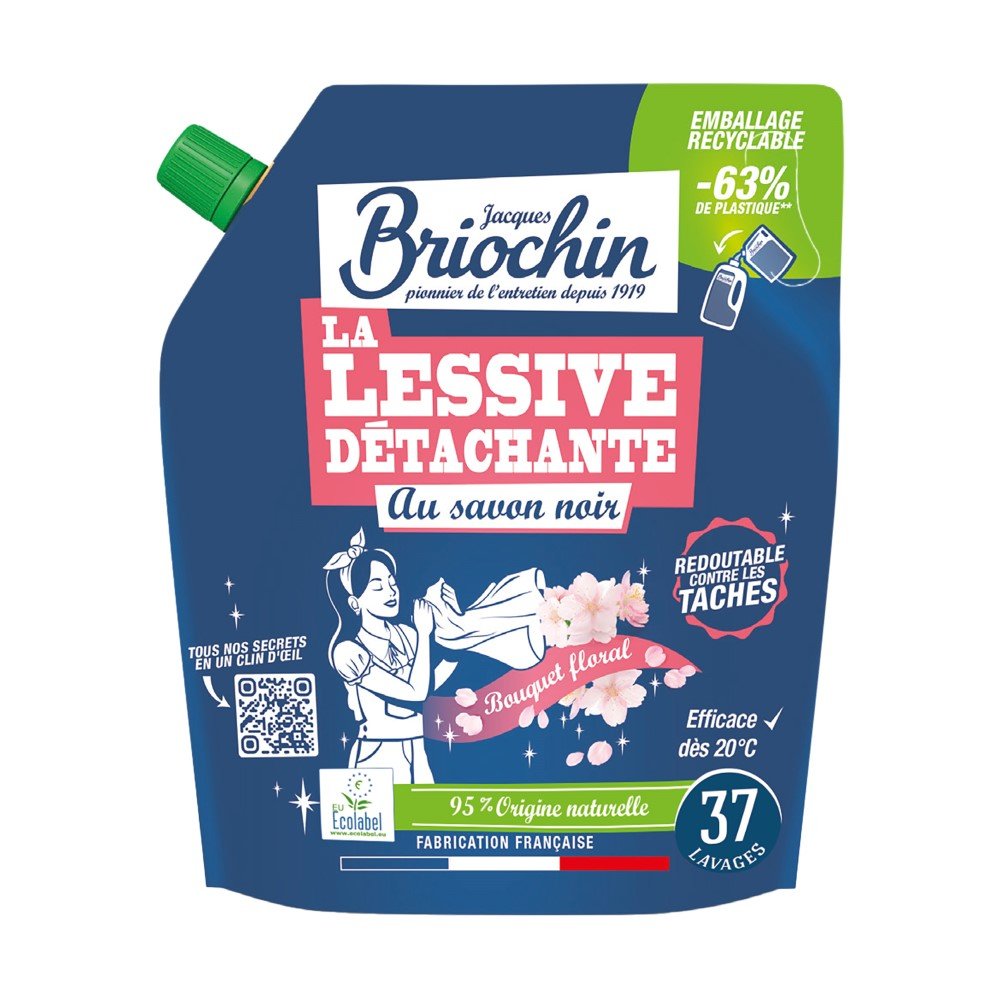 Skalbiklis su pilkuoju muilu BRIOCHIN, dėmių šalinimui, 1,7 l, 66917