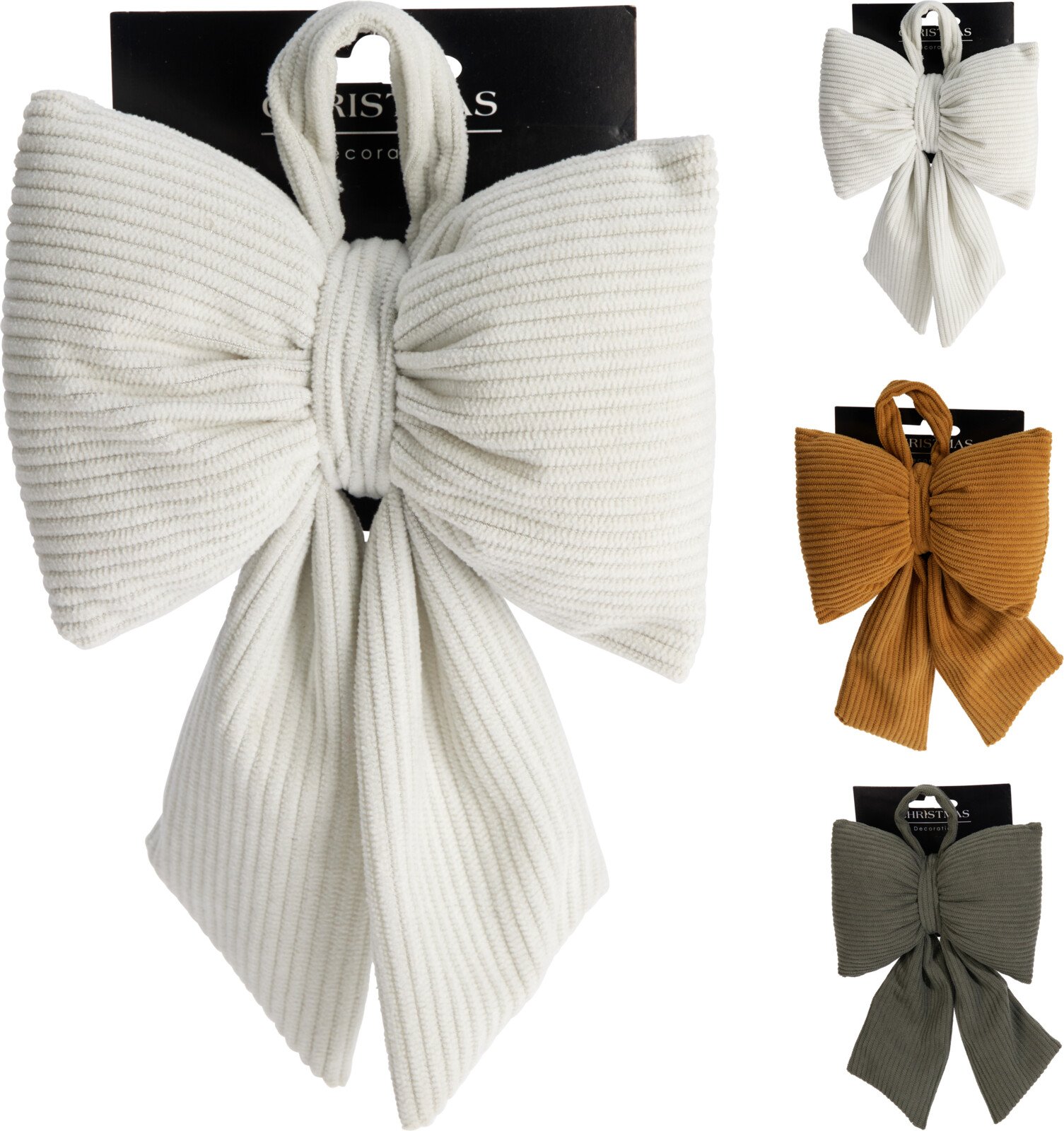 Kaspinas, poliesteris, 3 skirtingos sp., 13 x 10 x 20 cm