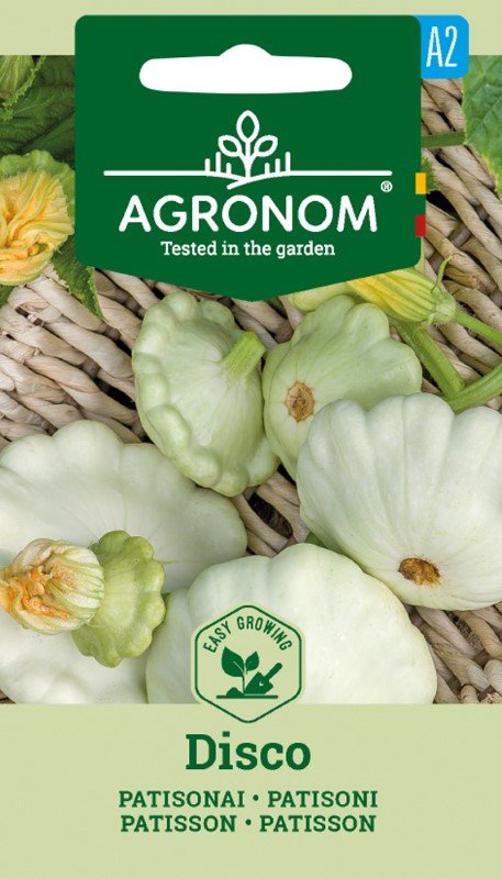 Daržovių sėklos, AGRONOM Patisonai DISCO, 2 g.
