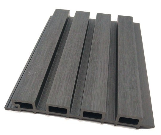 WPC dailylentė WOOMAX KC13, matmenys 25x219x2900mm, 1vnt. - 0,6351m2, juoda spalva 