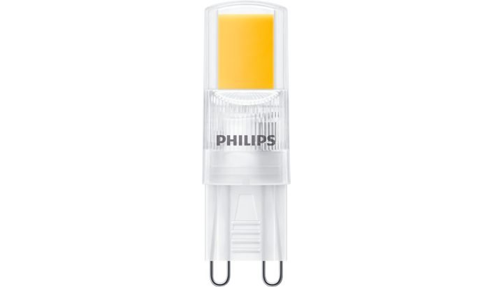LED lempa PHILIPS, 2W (=25W), G9, 220-240V, 2700K, 220 lm