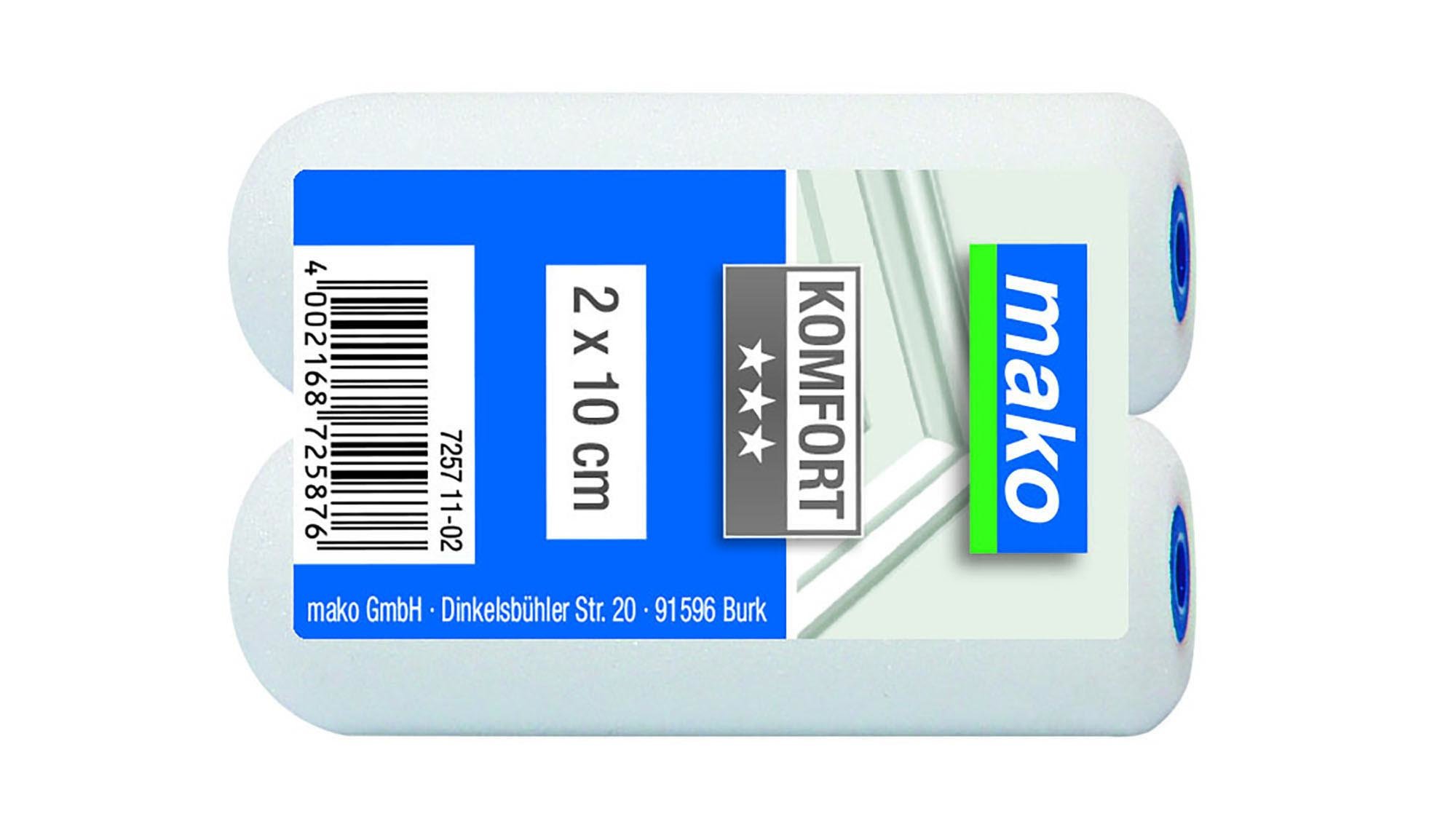 Volelis mako poren superfein, Ø15 mm/10 cm