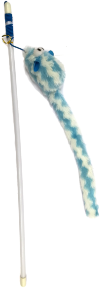 Žaislas katėms GIMCAT , lazdelė su pele ir katžole, 46 cm