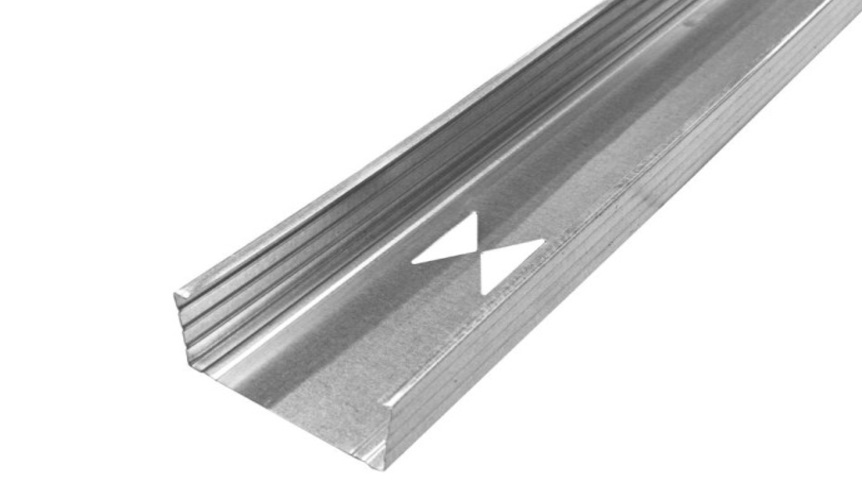 Vertikalus profilis CW100, metmenys 100 x 50, 0,5 mm, ilgis 3 m, J016651
