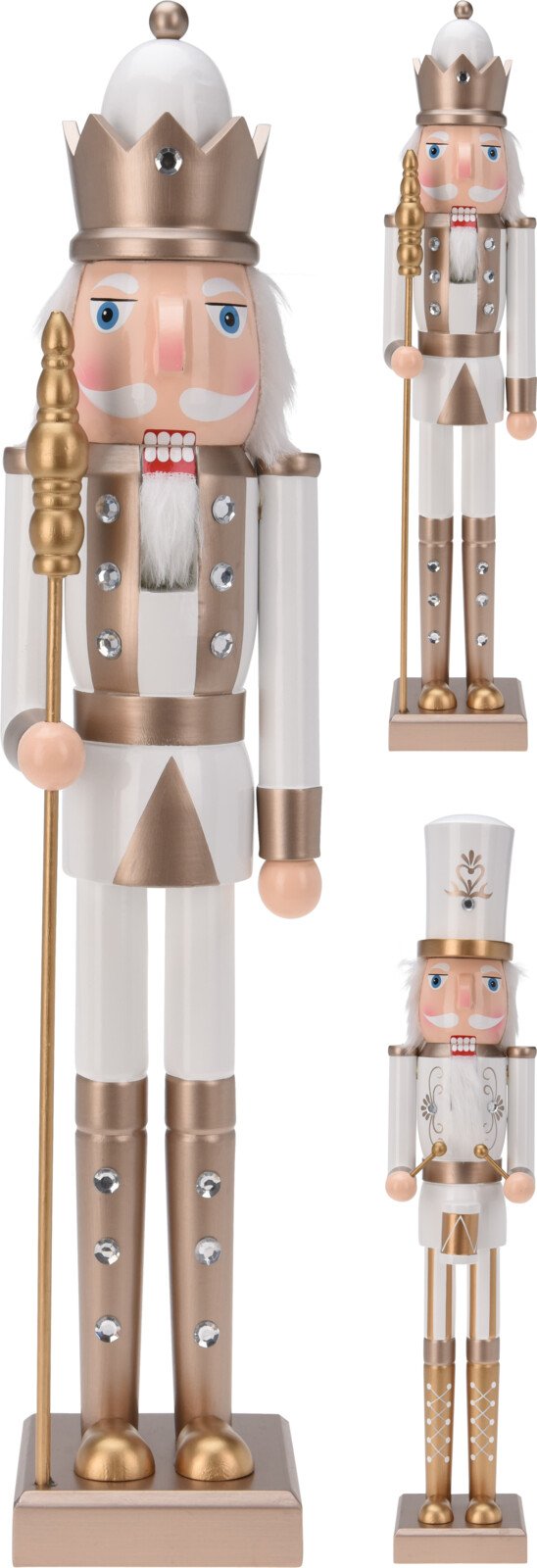 Statulėlė Spragtukas, mediena, 2 skirtingi dizainai, aukštis 55 cm