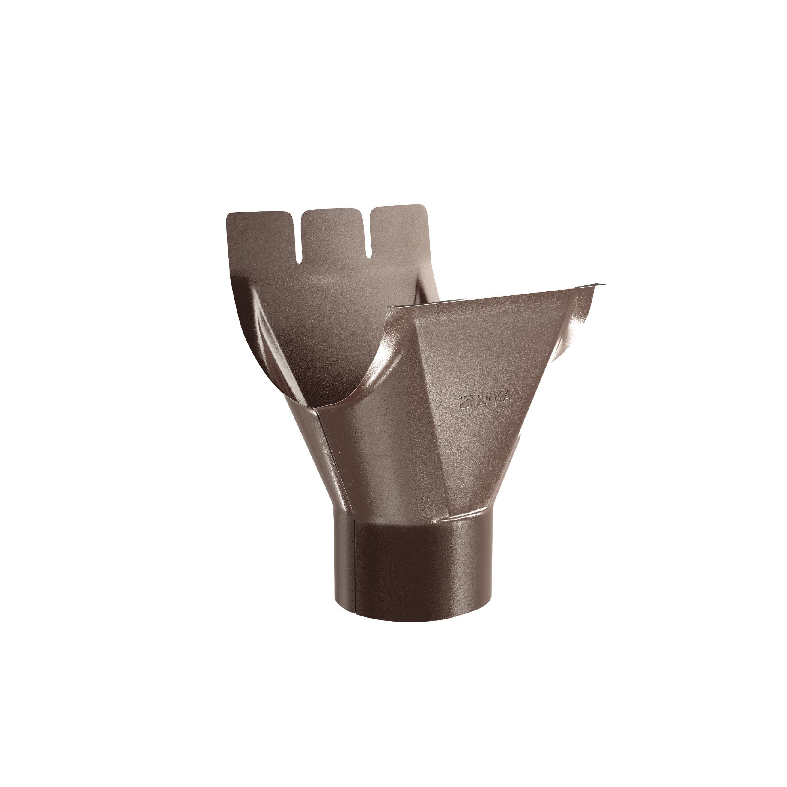 Nuolaja BILKA, skersmuo 125/90 mm, šokolado spalva, RAL8017