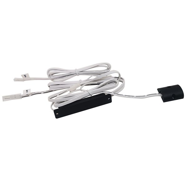Šviesos diodų juostos judesio jungiklis EUROLIGHT, Sw-Fr-Dr-Ex-12-24, 60 W, 12-24 V, išorinis, veikiantis atidarius duris, išsijungia uždarius, aptinkamas 1-5 cm atstumu