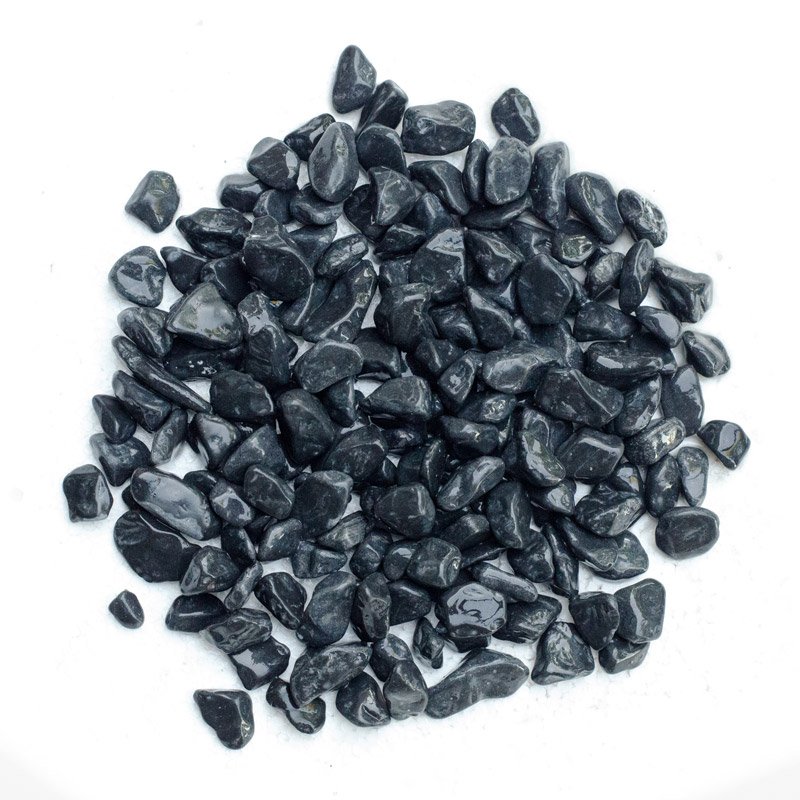 Gludintas marmuras Nero Ebano, frakcija 15 - 25 mm, 20 kg, SGL152