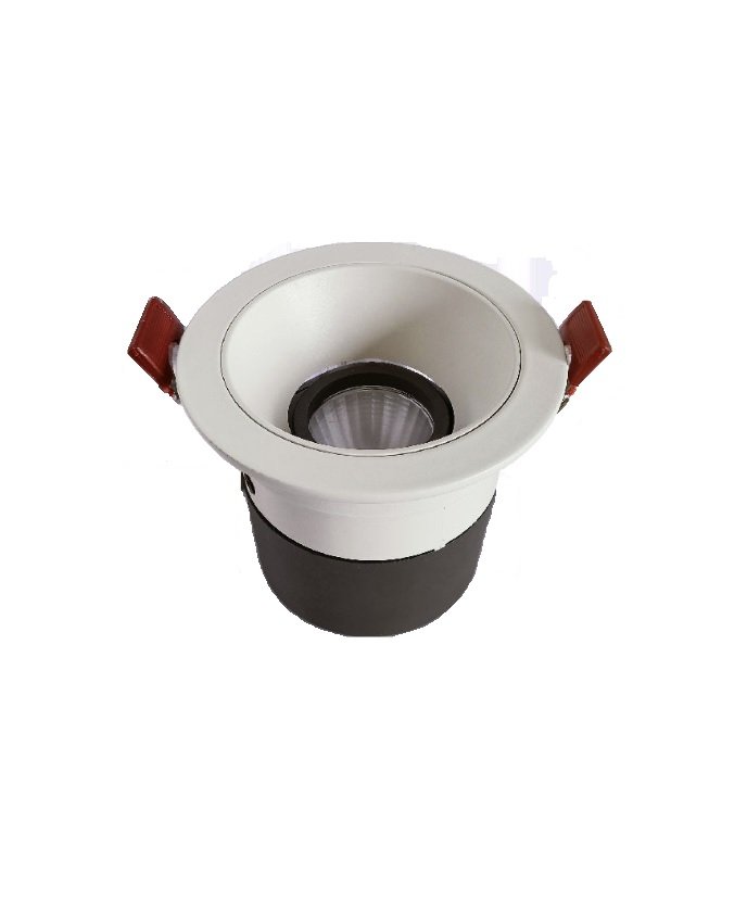 Montuojamas šviestuvas ORRO, LED 12 W, 220-240 V, 4000 K, 960 lm, apvalus, KCB010-12, A171030108, 90 x 100 mm