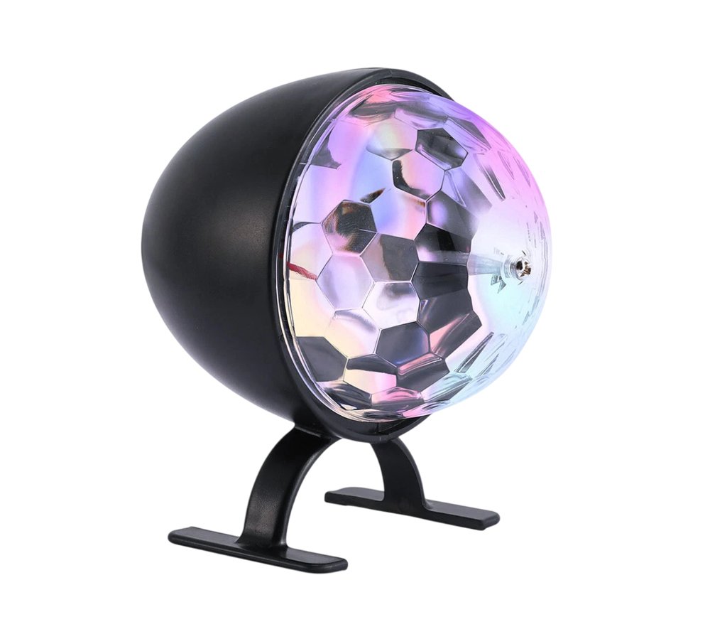 LED šviestuvas - lazeris, 3 W, 230 V, RGB, 105x115 mm, LA0310